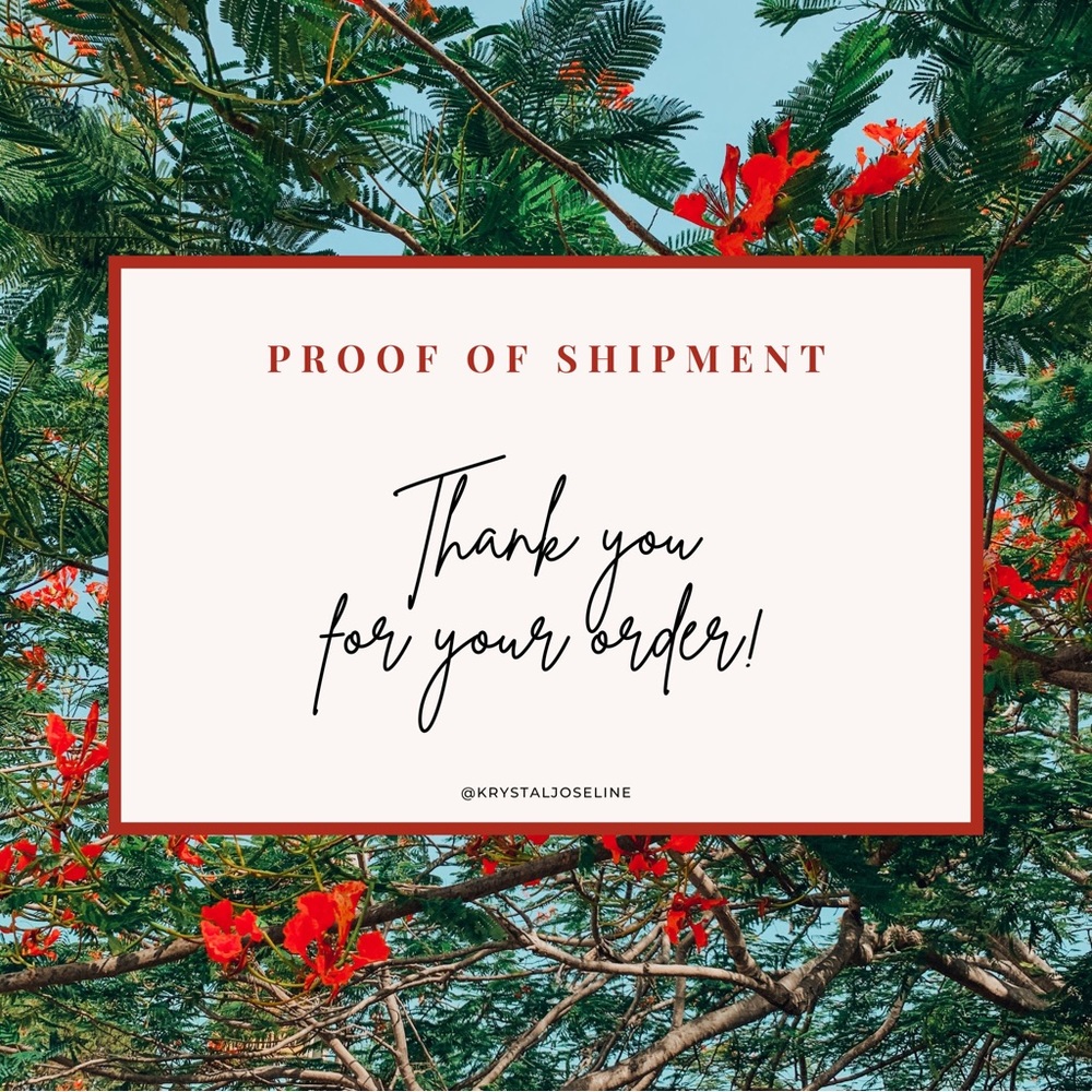 📦Proof of Shipment for Pending Orders